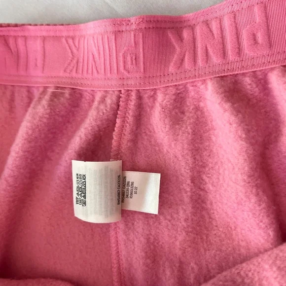 Victorias Secret PINk Campus Fold over Waist Shorts Size L AND ST Sport Bra - Picture 8 of 13